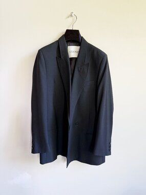 Closed Oversized Double-Breasted Blazer in black